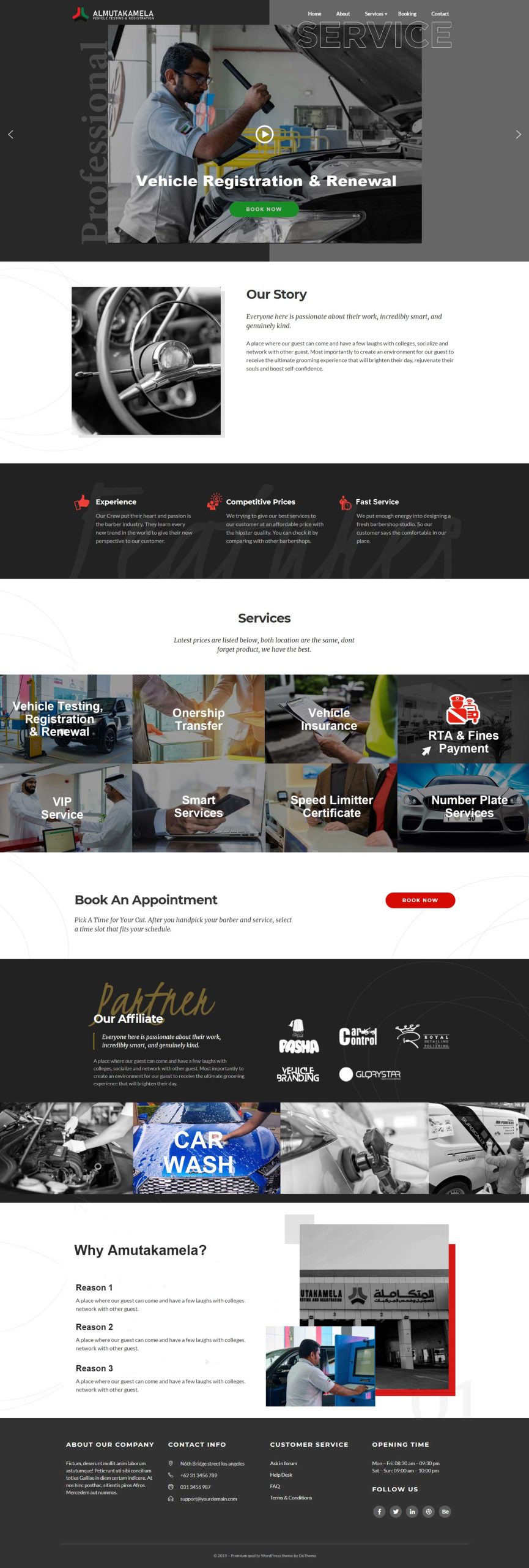 Al-mutakamela homepage design - Dubai - 360beats Portfolio