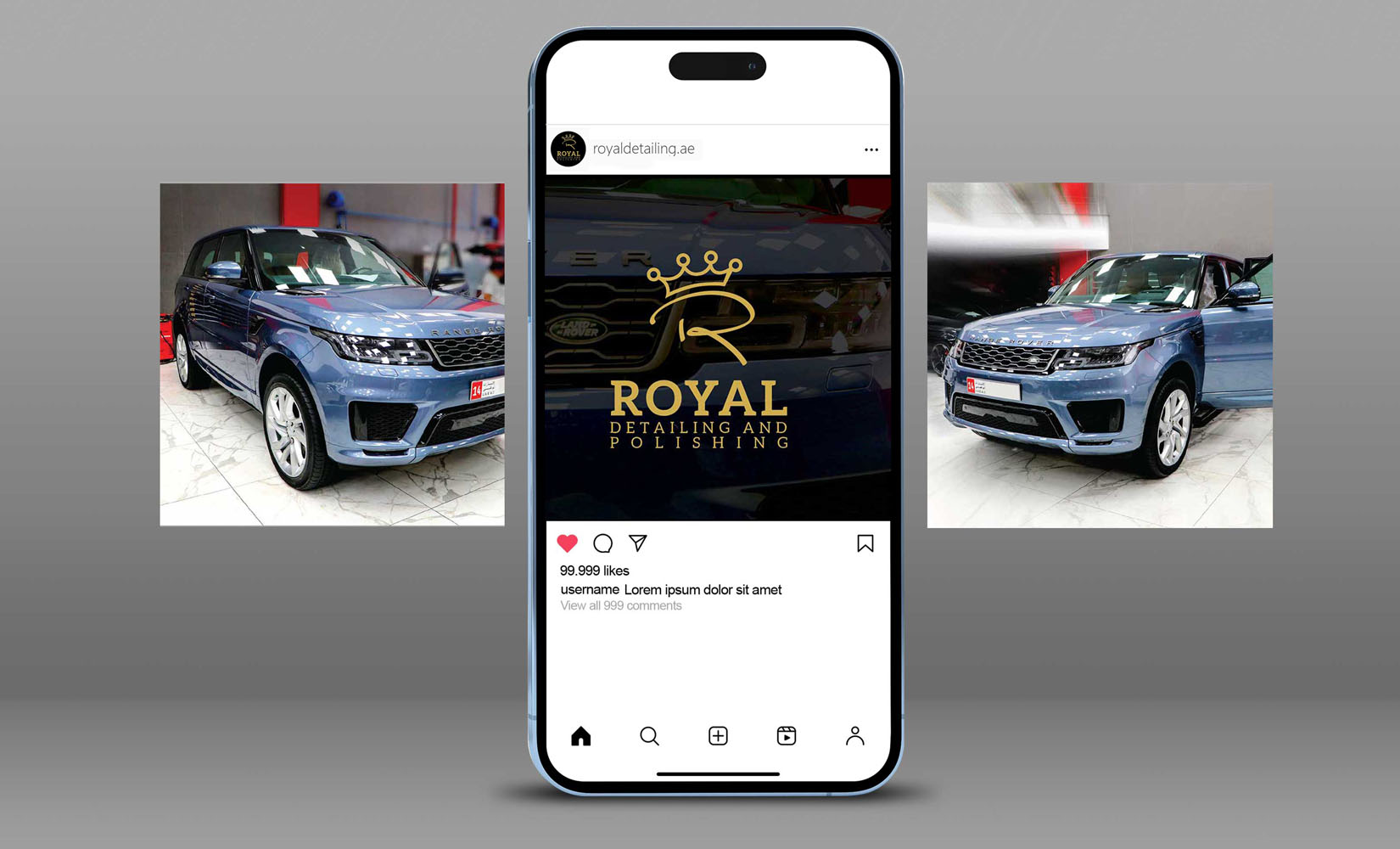 Royal car social media management - Dubai - 360beats portfolio