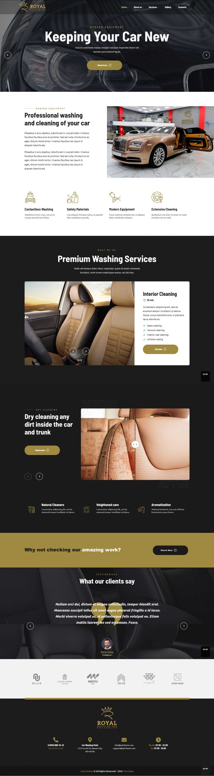 Website design for Royal Cars - 360beats portfolio